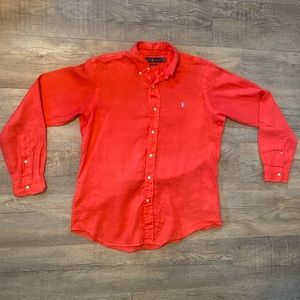 Men’s Polo Ralph Lauren Linen Button down